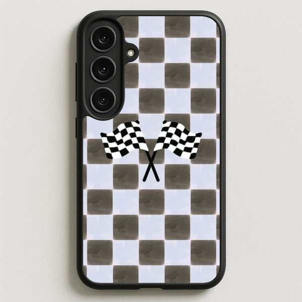 Blueberry Final Flag Phone Case - Galaxy S25FE