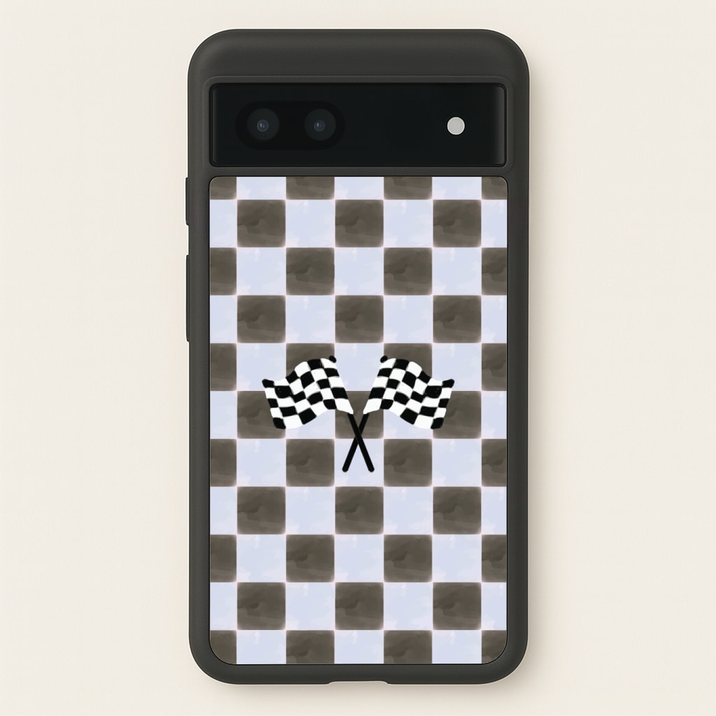 Blueberry Final Flag Phone Case - Google Pixel 7a
