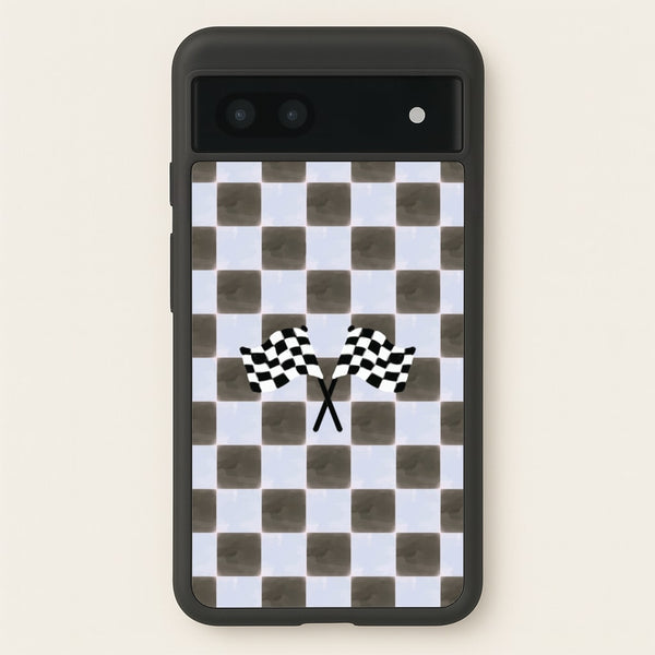 Blueberry Final Flag Phone Case - Google Pixel 7a