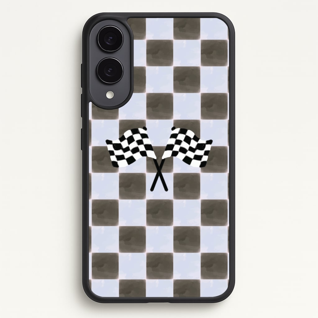 Blueberry Final Flag Phone Case - Galaxy S25 Edge