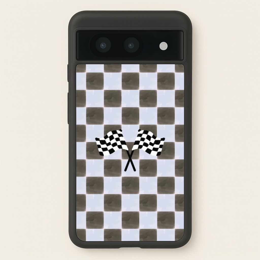 Blueberry Final Flag Phone Case - Google Pixel 8a