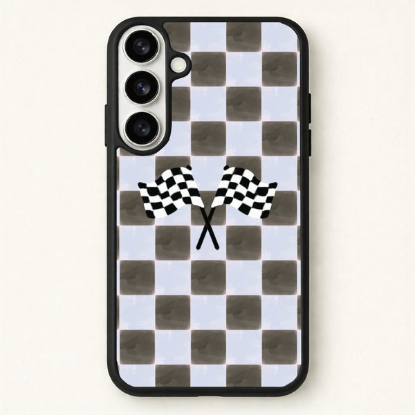 Blueberry Final Flag Phone Case - Galaxy S26
