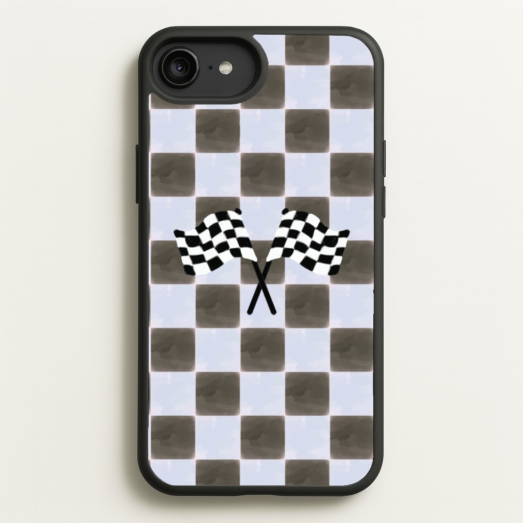 Blueberry Final Flag Phone Case - iPhone 6+ / 7+ / 8+