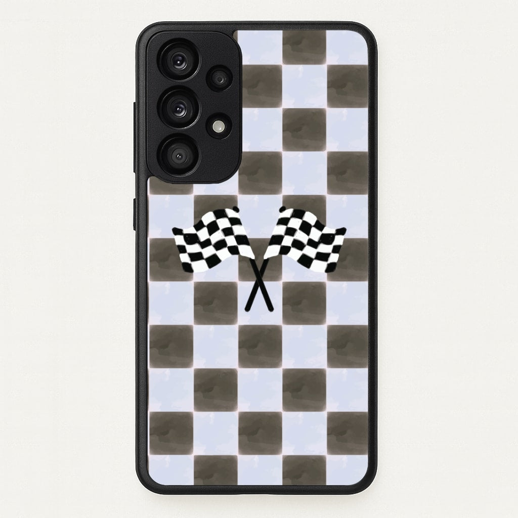 Blueberry Final Flag Phone Case - Galaxy A53