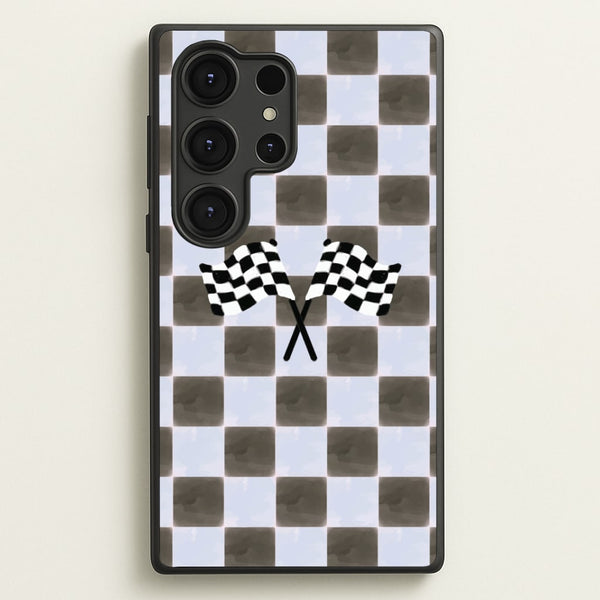Blueberry Final Flag Phone Case - Galaxy S25 Ultra