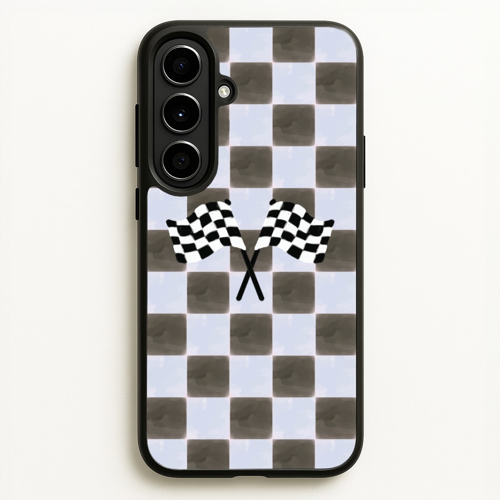 Blueberry Final Flag Phone Case - Galaxy A56