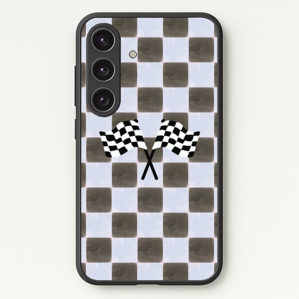 Blueberry Final Flag Phone Case - Galaxy S24FE