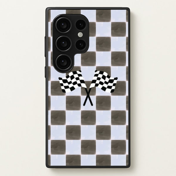 Blueberry Final Flag Phone Case - Galaxy S24 Ultra