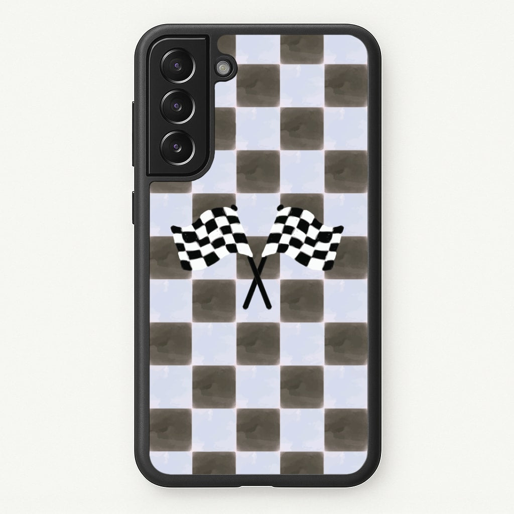 Blueberry Final Flag Phone Case - Galaxy S21