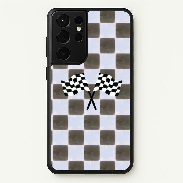 Blueberry Final Flag Phone Case - Galaxy S21 Ultra