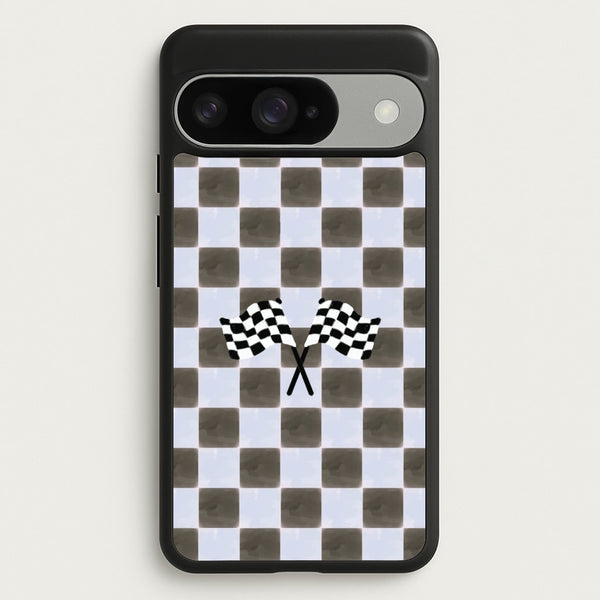 Blueberry Final Flag Phone Case - Google Pixel 10 / 10 Pro