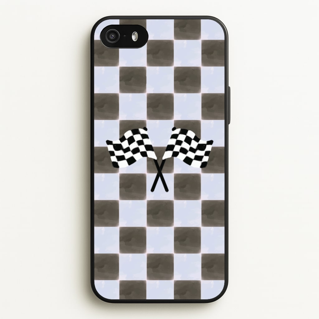 Blueberry Final Flag Phone Case - iPhone 5 / 5s / SE 2016