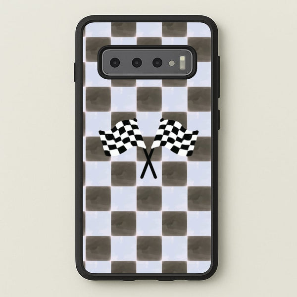 Blueberry Final Flag Phone Case - Galaxy S10