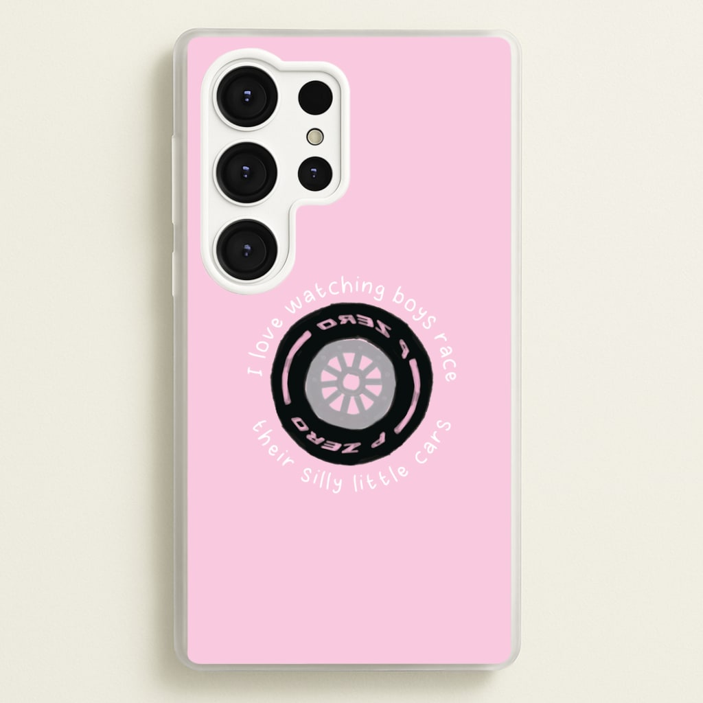 Boys And Their Silly Little Cars Phone Case - Galaxy S25 Ultra