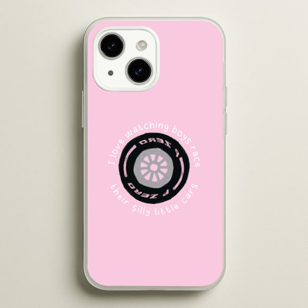 Boys And Their Silly Little Cars Phone Case - iPhone 15