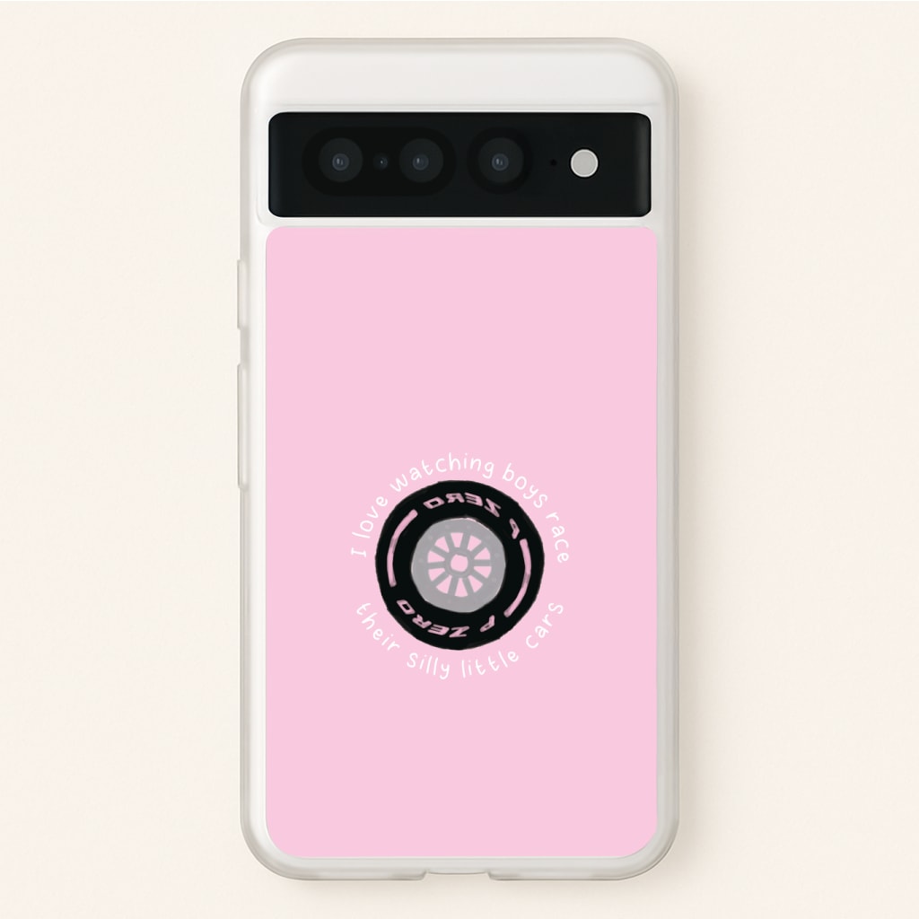 Boys And Their Silly Little Cars Phone Case - Google Pixel 7 Pro