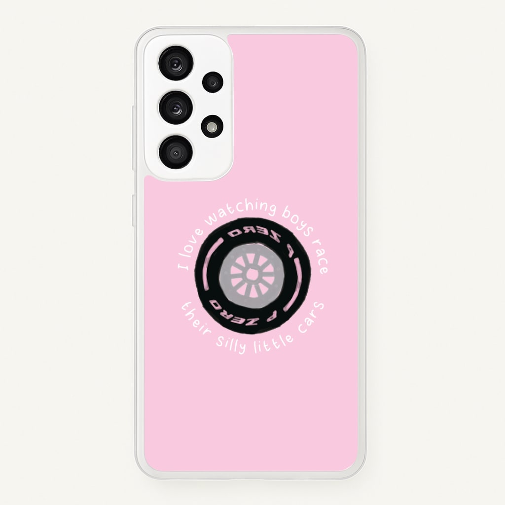 Boys And Their Silly Little Cars Phone Case - Galaxy A53