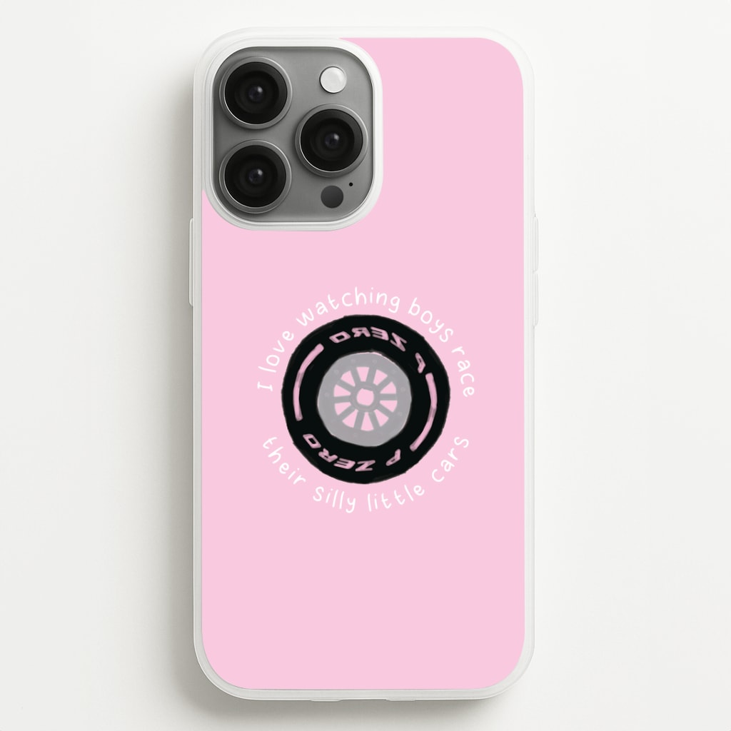 Boys And Their Silly Little Cars Phone Case - iPhone 13 Pro