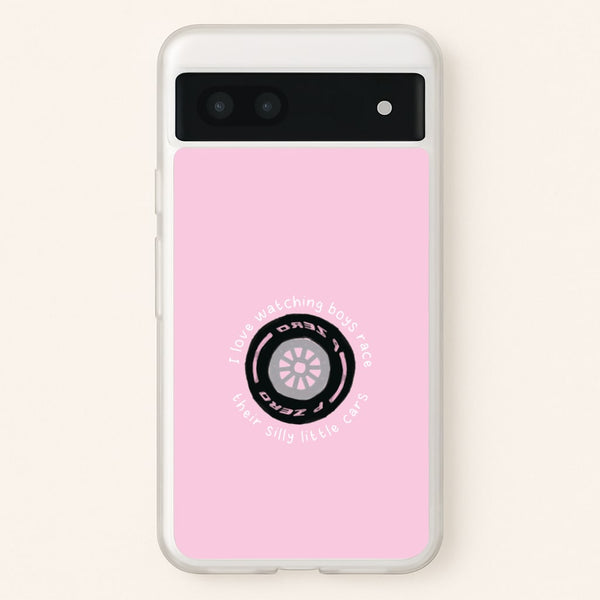 Boys And Their Silly Little Cars Phone Case - Google Pixel 7a
