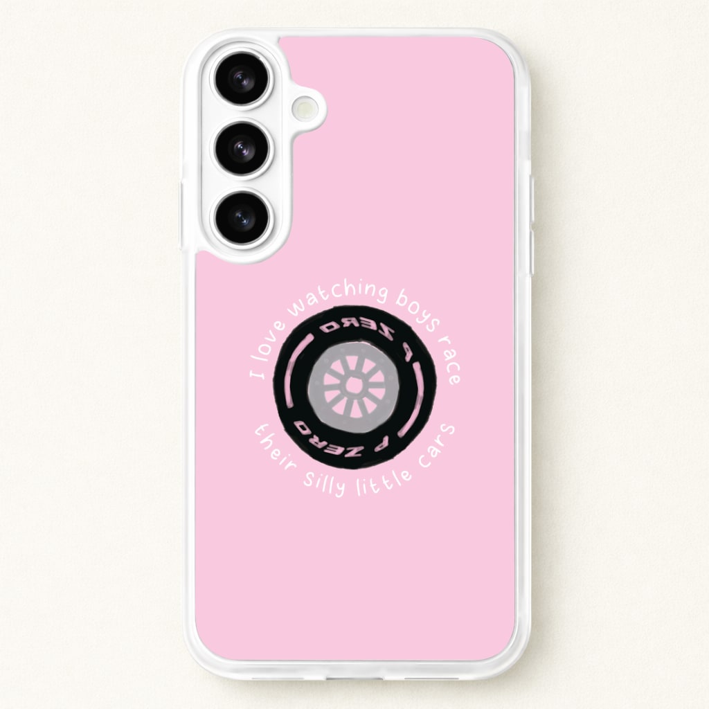 Boys And Their Silly Little Cars Phone Case - Galaxy S26