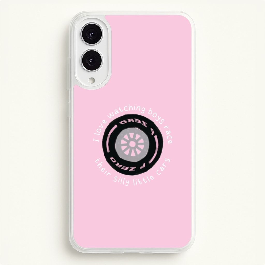 Boys And Their Silly Little Cars Phone Case - Galaxy S25 Edge