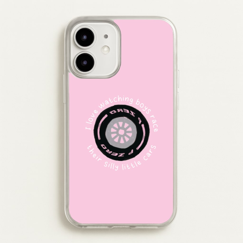 Boys And Their Silly Little Cars Phone Case - iPhone 12 Mini