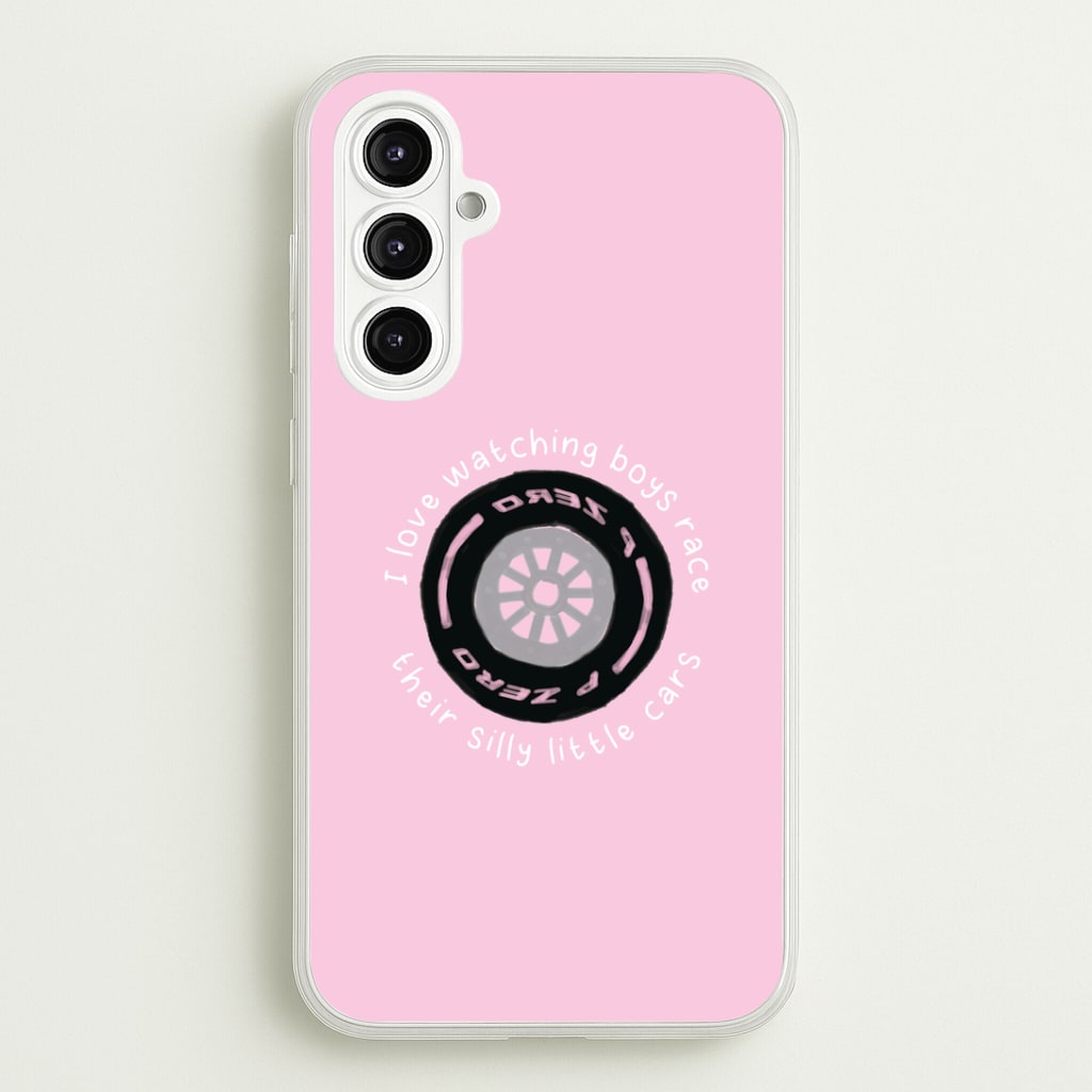 Boys And Their Silly Little Cars Phone Case - Galaxy A16