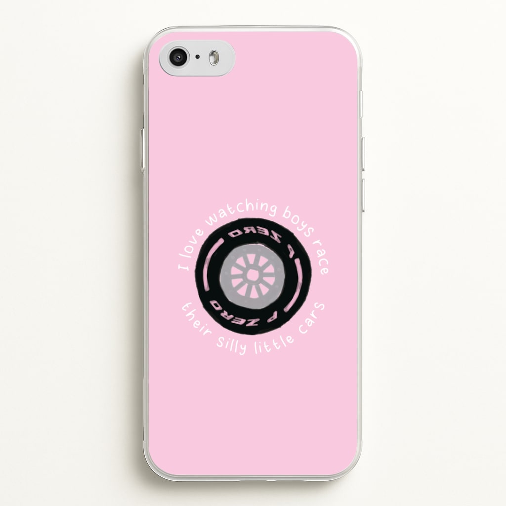 Boys And Their Silly Little Cars Phone Case - iPhone 5 / 5s / SE 2016