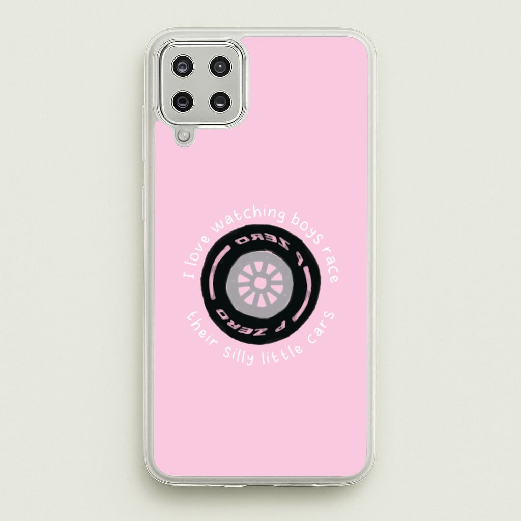 Boys And Their Silly Little Cars Phone Case - Galaxy A12