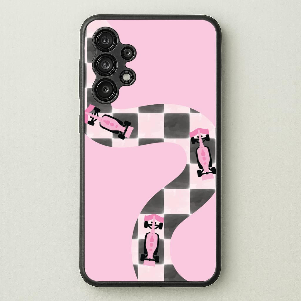 Checkered Track Phone Case - Galaxy A13