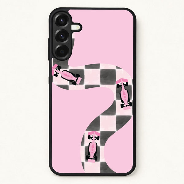 Checkered Track Phone Case - Galaxy A37