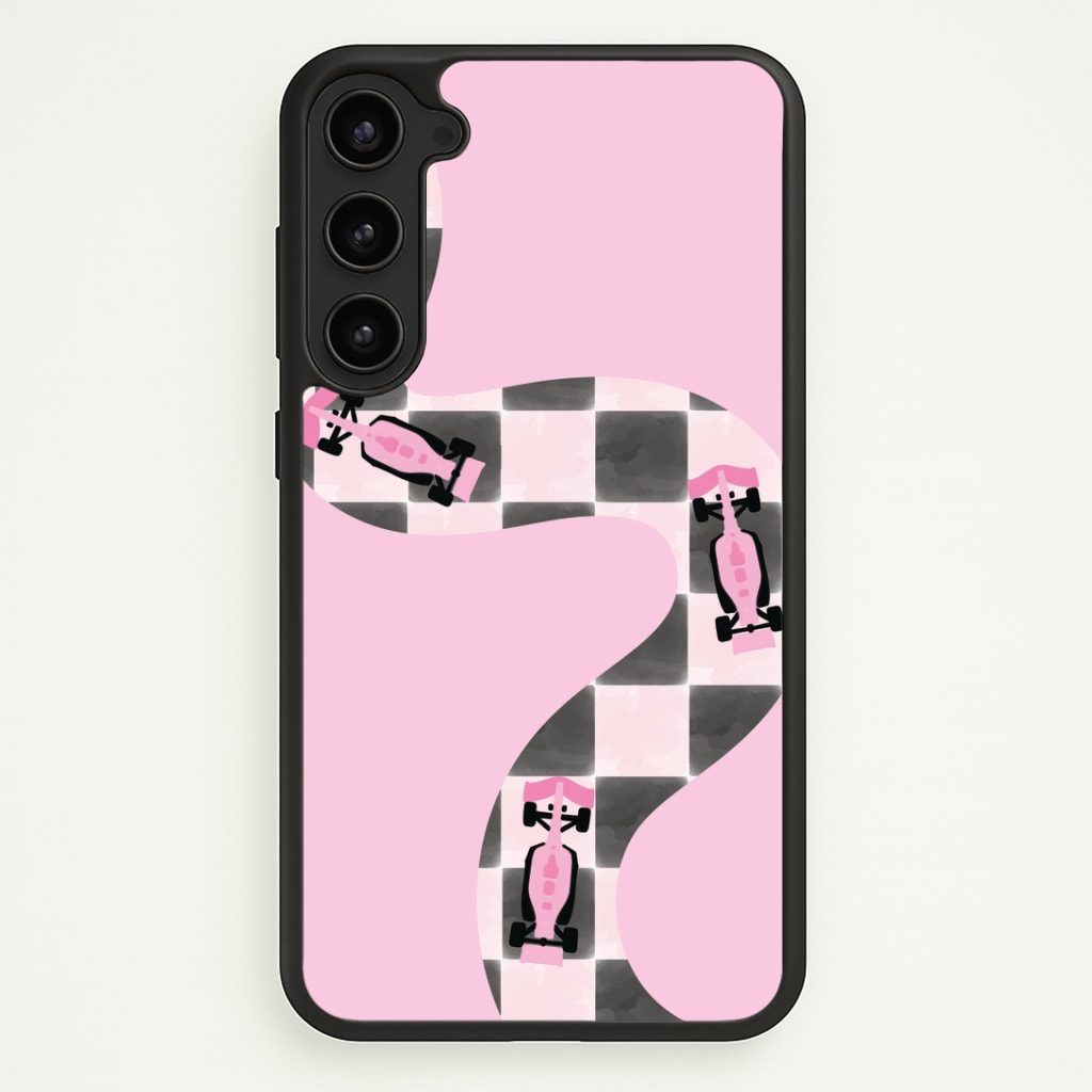 Checkered Track Phone Case - Galaxy S23