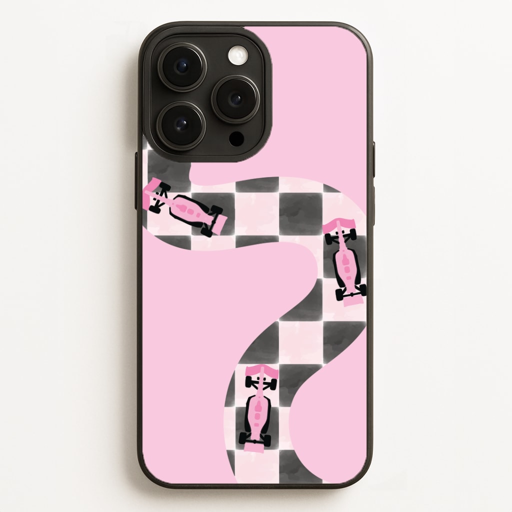 Checkered Track Phone Case - iPhone 16 Pro