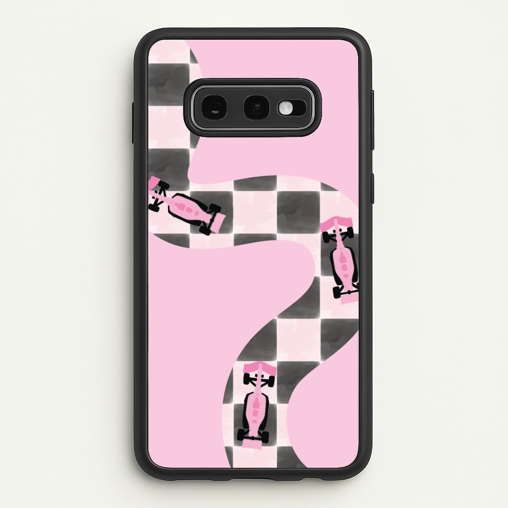 Checkered Track Phone Case - Galaxy S10e