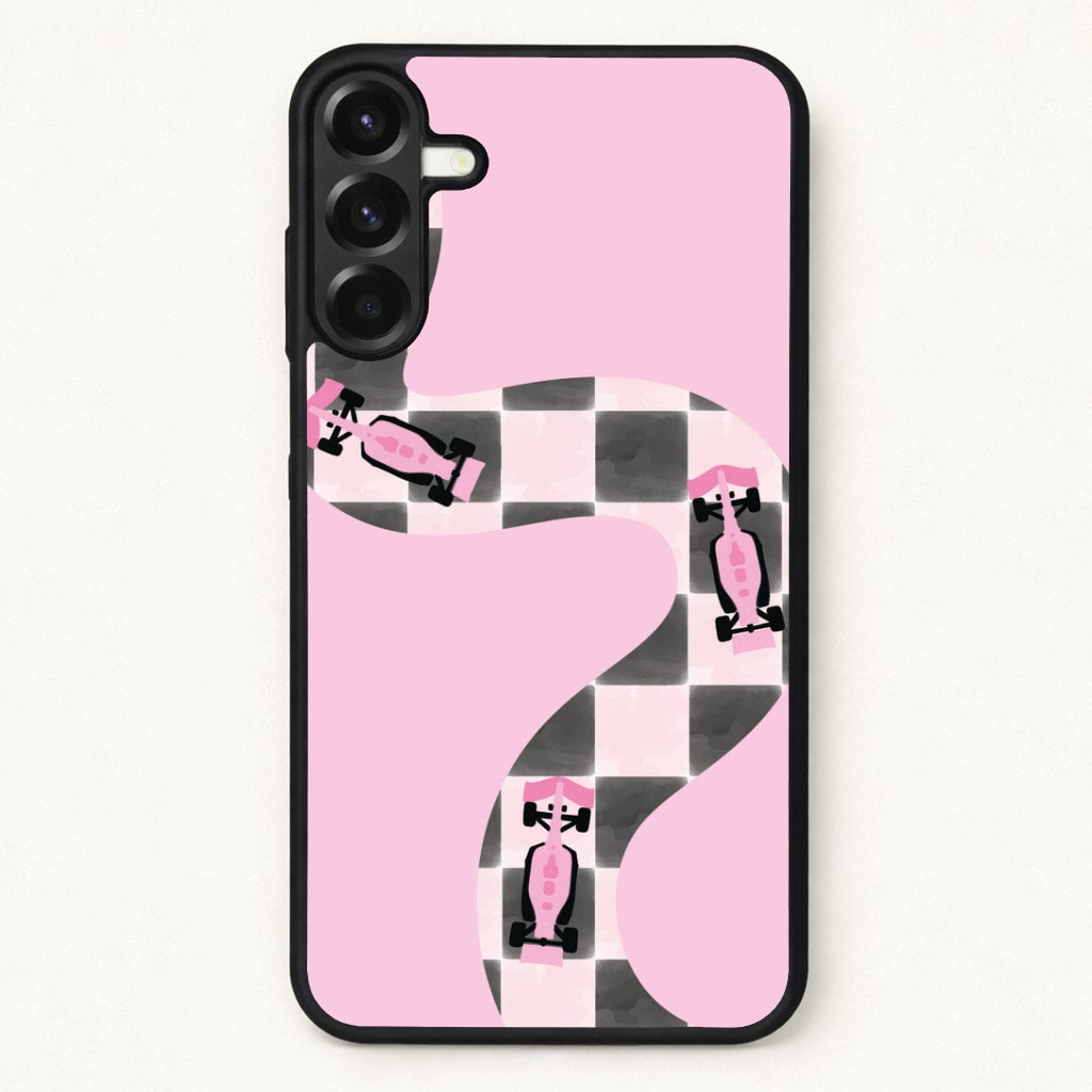 Checkered Track Phone Case - Galaxy A17