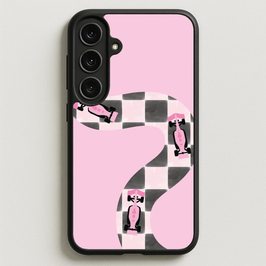 Checkered Track Phone Case - Galaxy S25FE