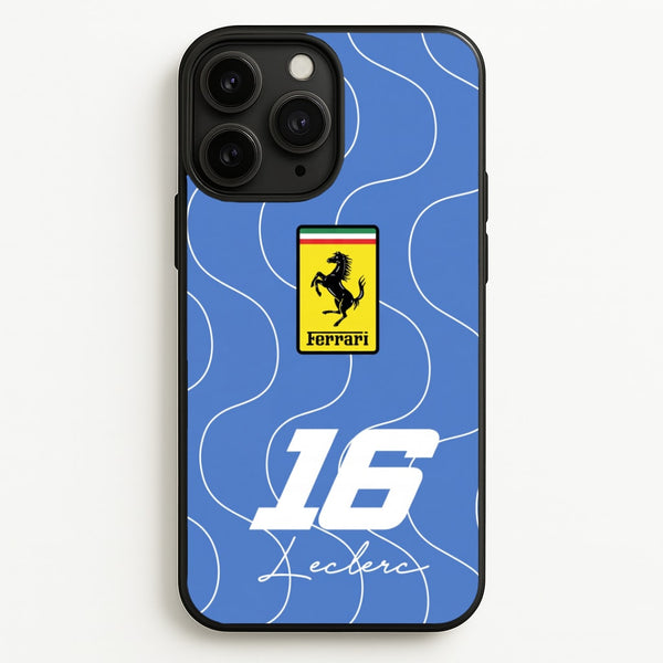Blue 16 - Charles Leclerc Phone Case - iPhone 11 Pro Max / Standard