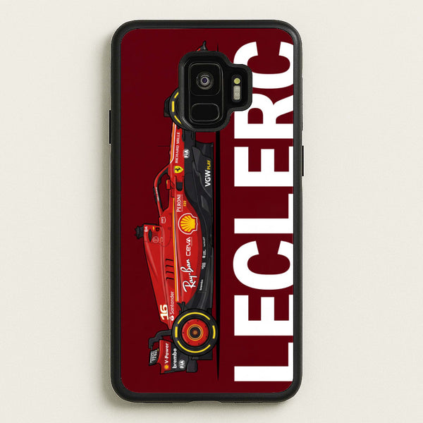 Charles Leclerc Ferarri Phone Case - Galaxy S9 / Standard