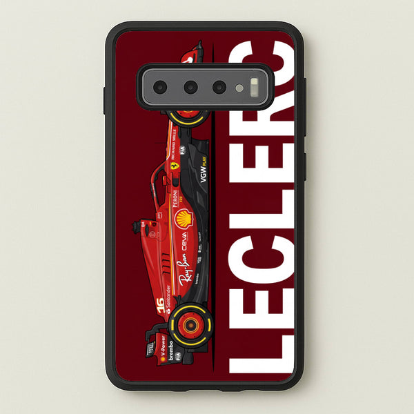 Charles Leclerc Ferarri Phone Case - Galaxy S10 / Standard