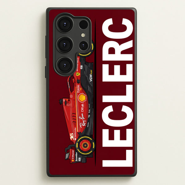 Charles Leclerc Ferarri Phone Case - Galaxy S25 Ultra / Standard