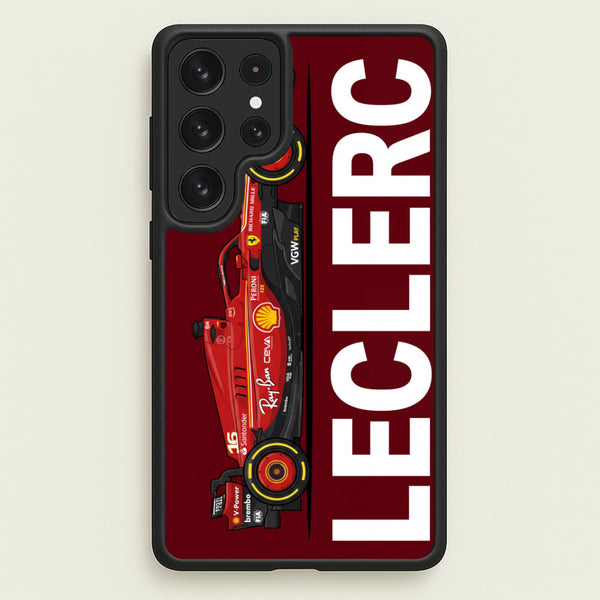 Charles Leclerc Ferarri Phone Case - Galaxy S23 Ultra / Standard