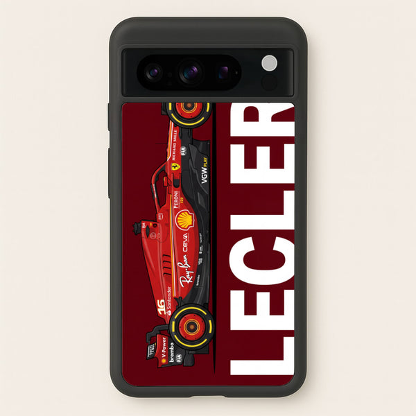 Charles Leclerc Ferarri Phone Case - Google Pixel 8 Pro / Standard