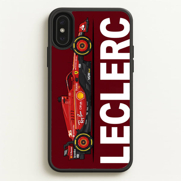 Charles Leclerc Ferarri Phone Case - iPhone XS Max / Standard
