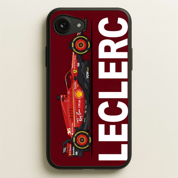 Charles Leclerc Ferarri Phone Case - iPhone 17e / Standard