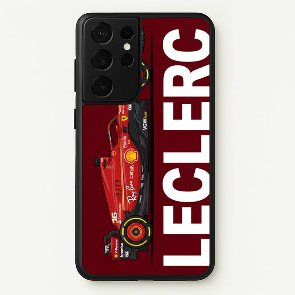 Charles Leclerc Ferarri Phone Case - Galaxy S21 Ultra / Standard