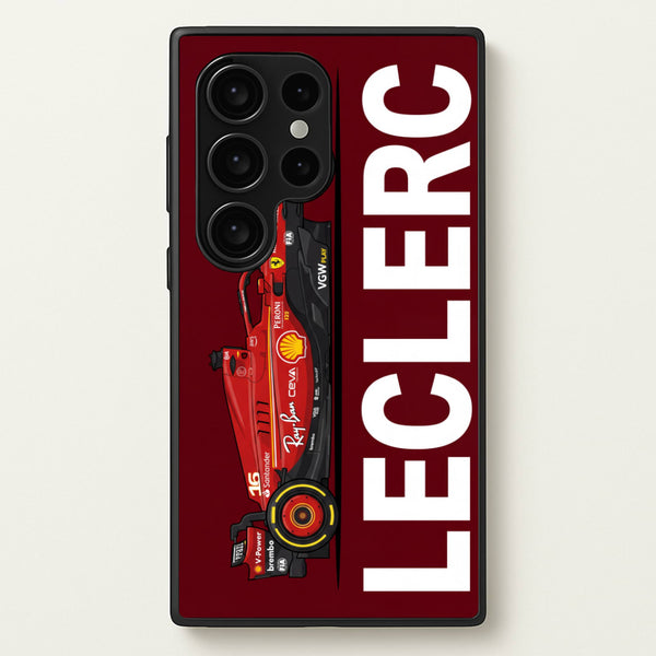 Charles Leclerc Ferarri Phone Case - Galaxy S24 Ultra / Standard