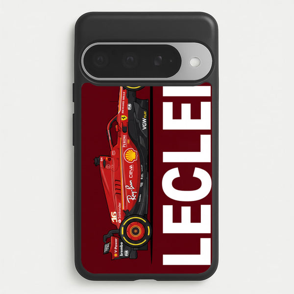 Charles Leclerc Ferarri Phone Case - Google Pixel 10 Pro XL / Standard