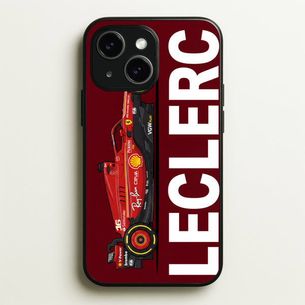 Charles Leclerc Ferarri Phone Case - iPhone 14 / Standard