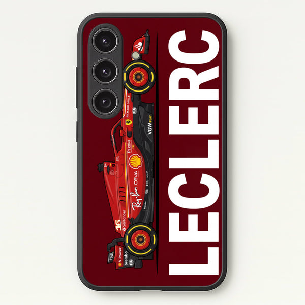 Charles Leclerc Ferarri Phone Case - Galaxy S25 / Standard