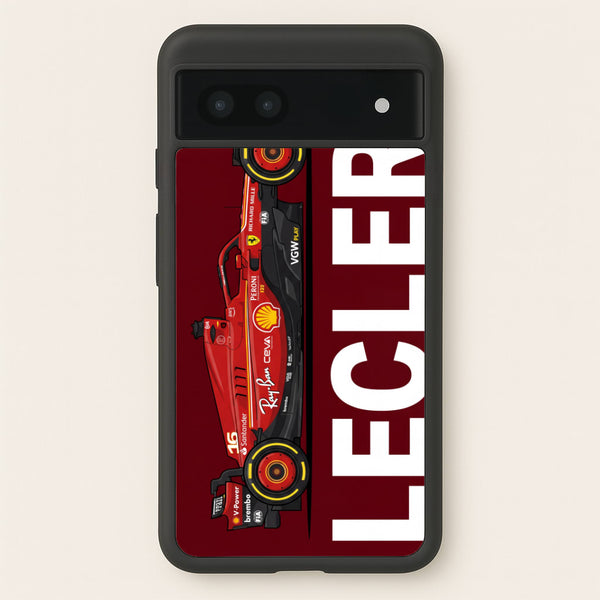 Charles Leclerc Ferarri Phone Case - Google Pixel 7a / Standard
